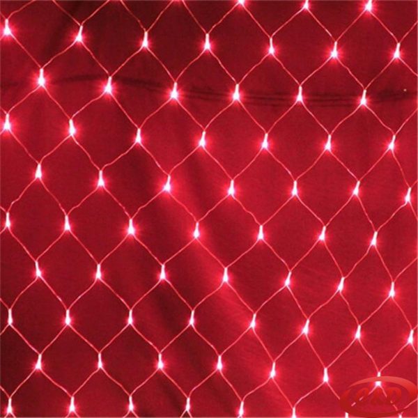 LED mreza 2x2m 3000K/6000K Crvena/Pink