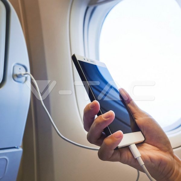 IPHONE KABAL - BIJELI - MFI LICENCA