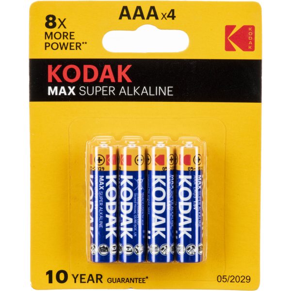 BATERIJE KODAK AA 4P LR06 ALKALNE