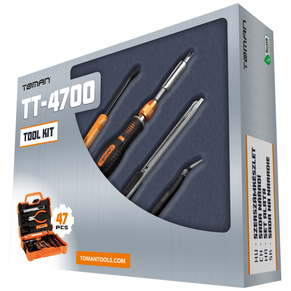 SET ALATA MOBILNI MONTAŽNI KOMPLET 47 KOM TT-4700