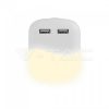 NOĆNO SVJETLO SA SENZOROM  PLUS 2X USB V TAC