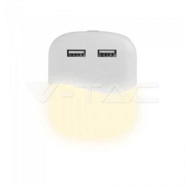 NOĆNO SVJETLO SA SENZOROM  PLUS 2X USB V TAC