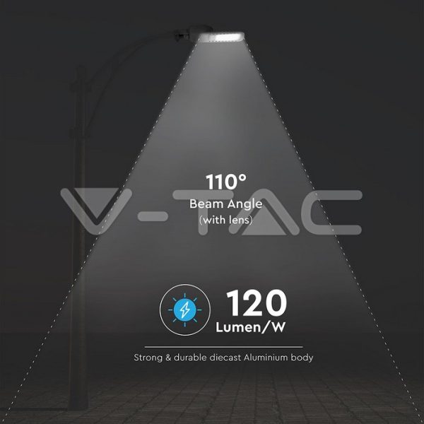 961-5 LED ulično svjetlo SAMSUNG Chip 5 godina garancije 100W Slim 4500K/6400K