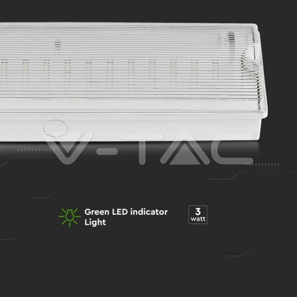 LED SVJETILJKA - PANIK - 3W/3h/6400K/IP65 V-tac