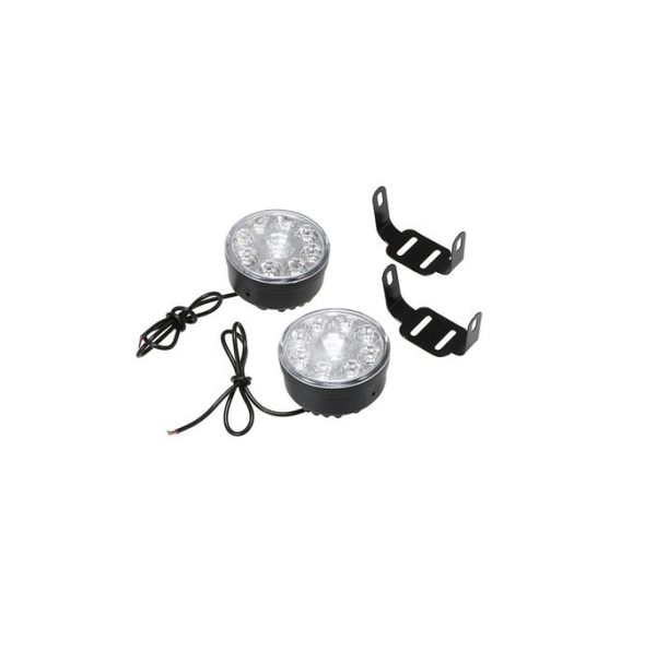 5WPRO 9 LED ROUND DRL 2/1