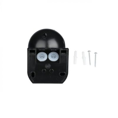 Zidni Senzor Pokreta IP44 Crni V-tac