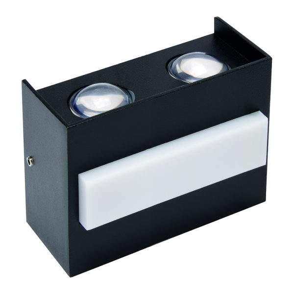Led Vrtna Lampa TWIST-7  / 7W/ CRNA/ 4200K
