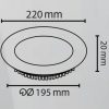 LED UGRADNI KRUG PANEL 18W / FERLED
