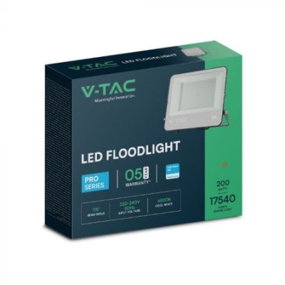 23444-b Led Reflektor 200W 6500K SAMSUNG SMD čip V-tac