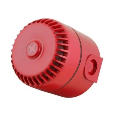 Protivpožarna sirena za vanjsku ugradnju, crvene boje, IP65, 24V FULL ROLP/R/D/3