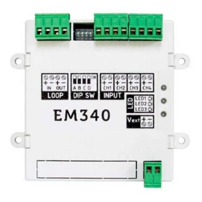 inim-em340-addressable-analog-module-with-4-supervised-inputs Adresabilni analogni modul s 4 nadzirana ulaza Inim EM340