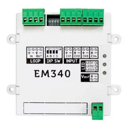 inim-em340-addressable-analog-module-with-4-supervised-inputs