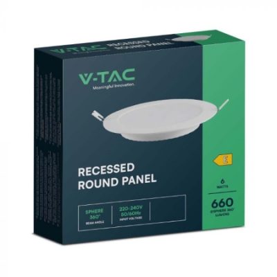 Led Panel Ugradni Krug 18W 4000K V-tac