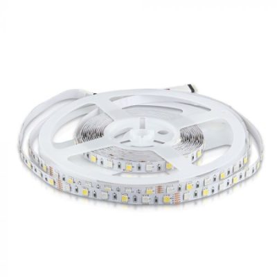 LED Traka 10,8W/M 60led RGB+W(bijela)  IP20 V-tac