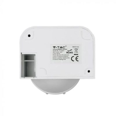 Senzor Pokreta 180Stepeni 300Wmax IP44 V-tac