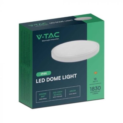 Led Panel – NADGRADNI BIJELI OKVIR 18W 6500K V-tac sa IP44 Zaštitom