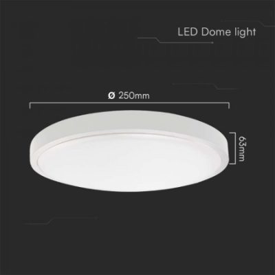 Led Panel – NADGRADNI BIJELI OKVIR 18W 6500K V-tac sa IP44 Zaštitom