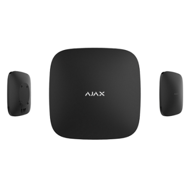HUB_B-1x Ajax HUB 2 4G Bežična Protuprovalna Alarmna Centrala LAN, Dual Sim LTE komunikator Crna