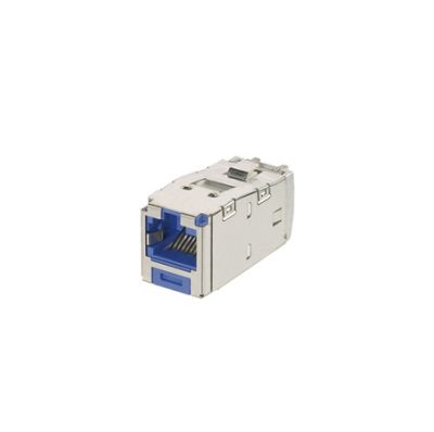 CJSK6X88TGBU-1 Modul RJ45 Cat.6A Shielded toolless - Plavi