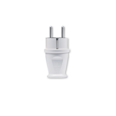 Utikač dvopolni masivni PVC "MEDIUM" 16A Aling