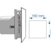 MASKA ZA VENTILATOR KUPATILSKI MTG A100M PVC ANTRACIT