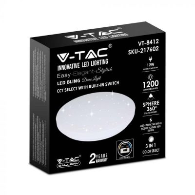 LED PLAFONJERA 12W ZVJEZDANO NEBO
