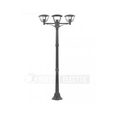 VRTNA LED SVJETILJKA CRNA E27 3X60W NAR 7
