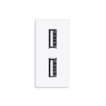 ELEKTRO SMART modul 1/2 brzi punjač 2xUSB A,5V 2.4A