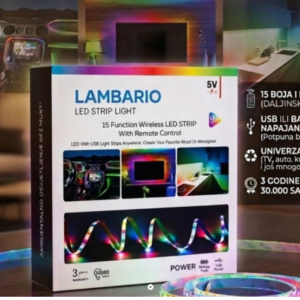 Snimka zaslona 2026-09-07 115323 SET RGB LED TRAKE OD 3 METRA SA PRIKLJUČKOM NAPAJANJA NA USB I BATERIJE
