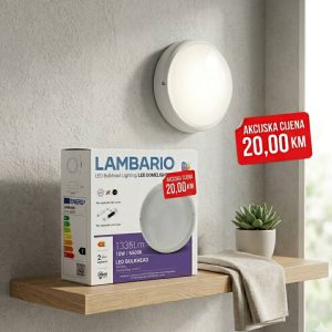LAMBARIO Okrugla LED Plafonjera / Zidna Lampa (LED Bulkhead)