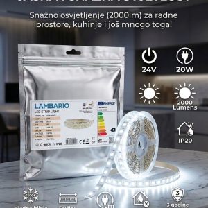 LAMBARIO LED TRAKA 20W/m IP20 65000
