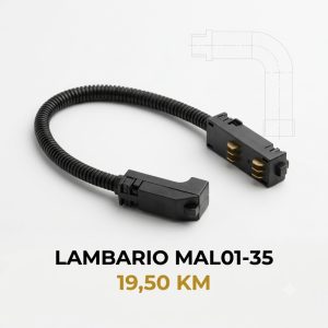 Ugaoni fleksibilni konektor za 220V magnetne šine – LAMBARIO MAL01-35