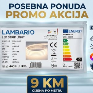 Lambario COB LED traku – LSO4-00403